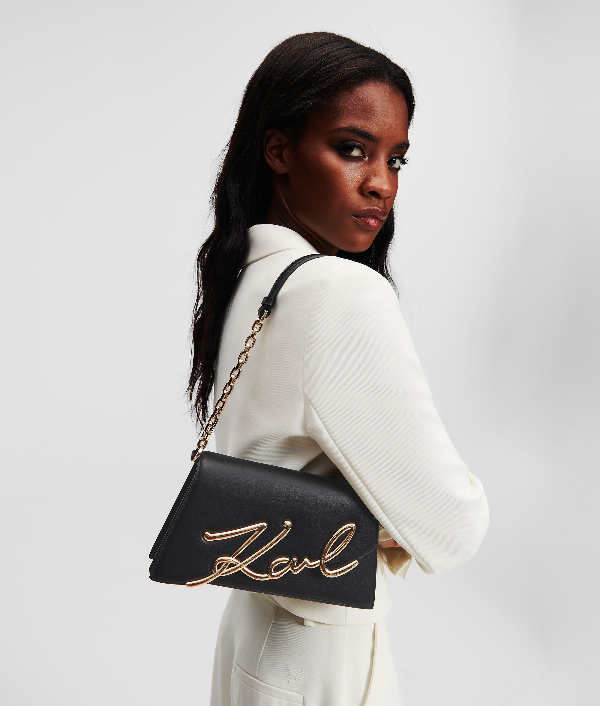 (image for) High-Performance K/SIGNATURE MEDIUM SHOULDER BAG